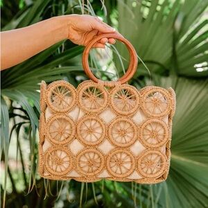 Pink Lily - Boho Multi Circle Purse 🤎